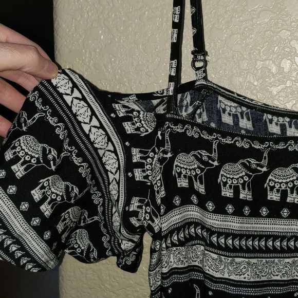 H&M x Coachella Elephant Drop Shoulder Dress 2 - Picture 3 of 5